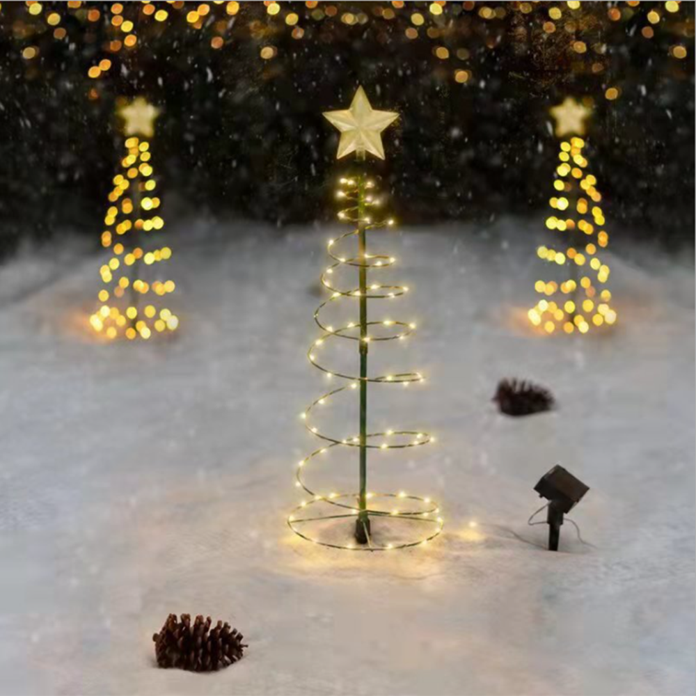 Christmas tree light stand garden LED ground lamp