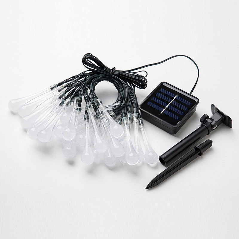 LED Solar Water Drop Bulb Lights