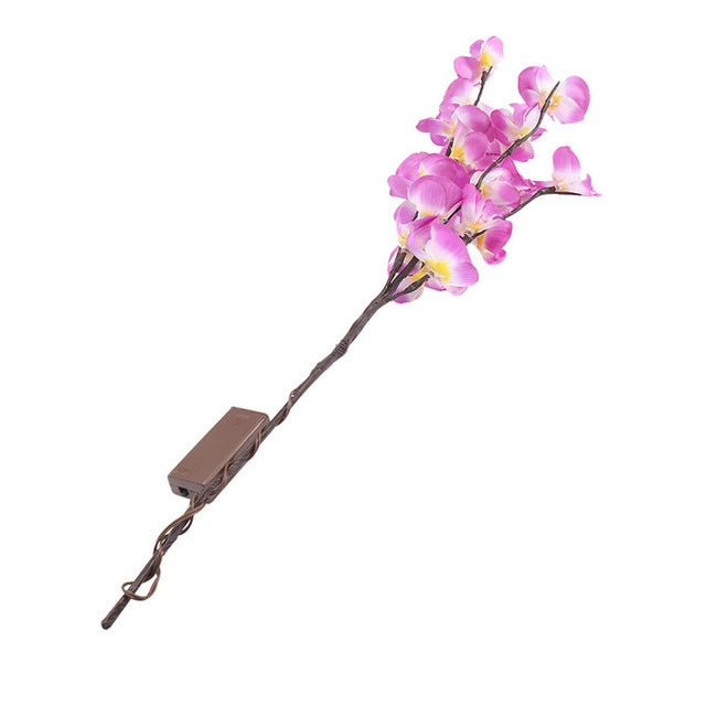 LED Orchid Branch Lights