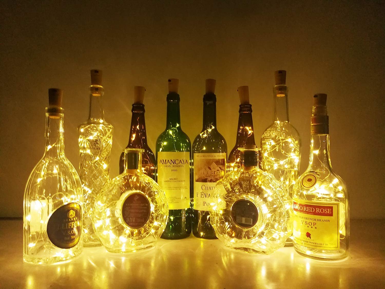 Wine Cork With LED Fairy Lights