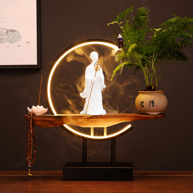 Buddha Incense Led Light Burner