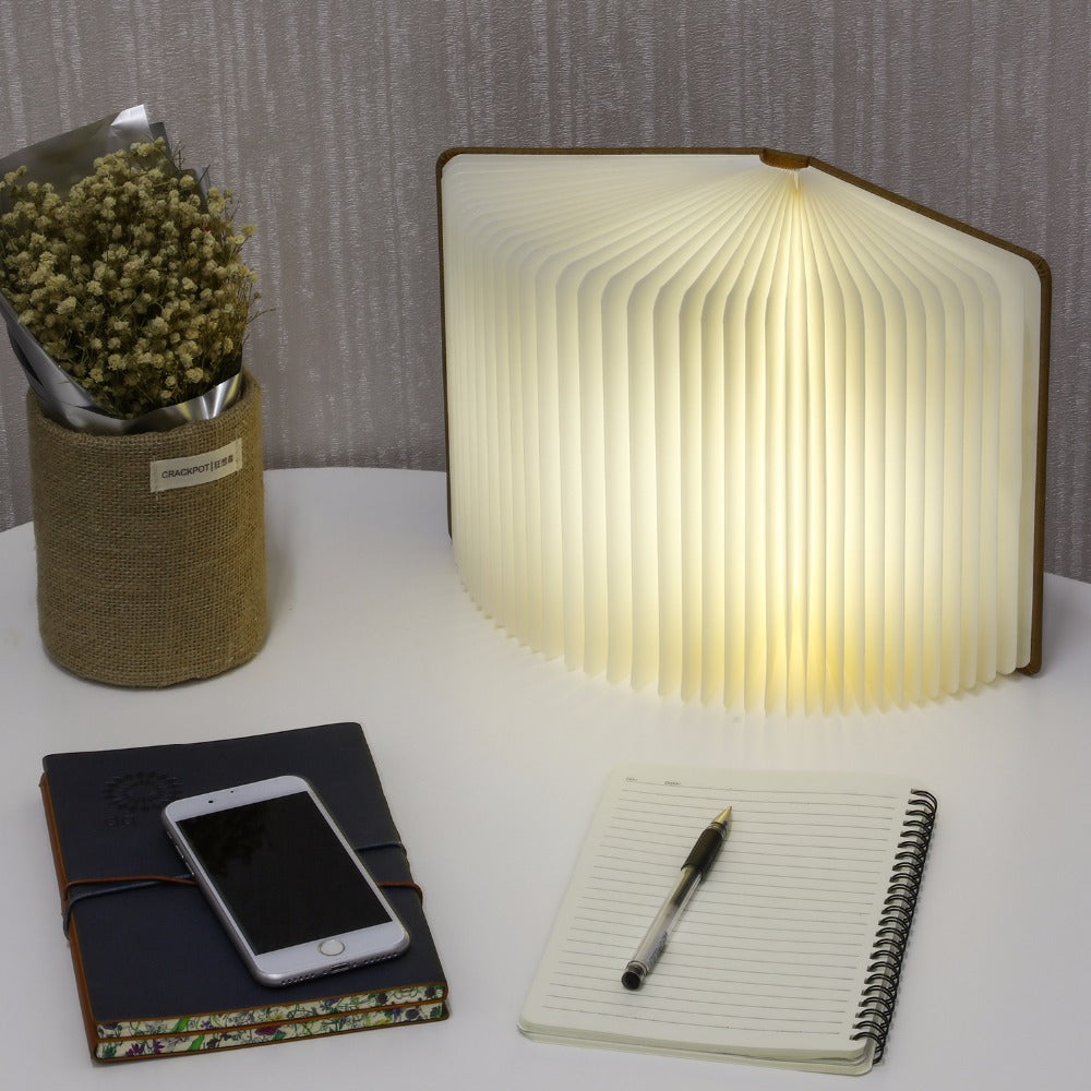Creative LED Book Night Lamp